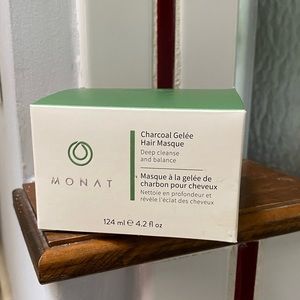 Monat charcoal hair mask